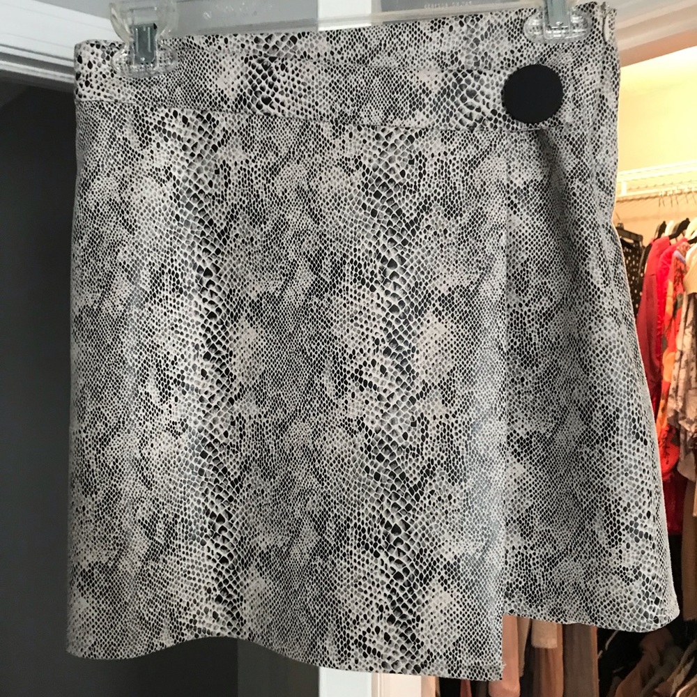 Nordstrom snakeskin skirt